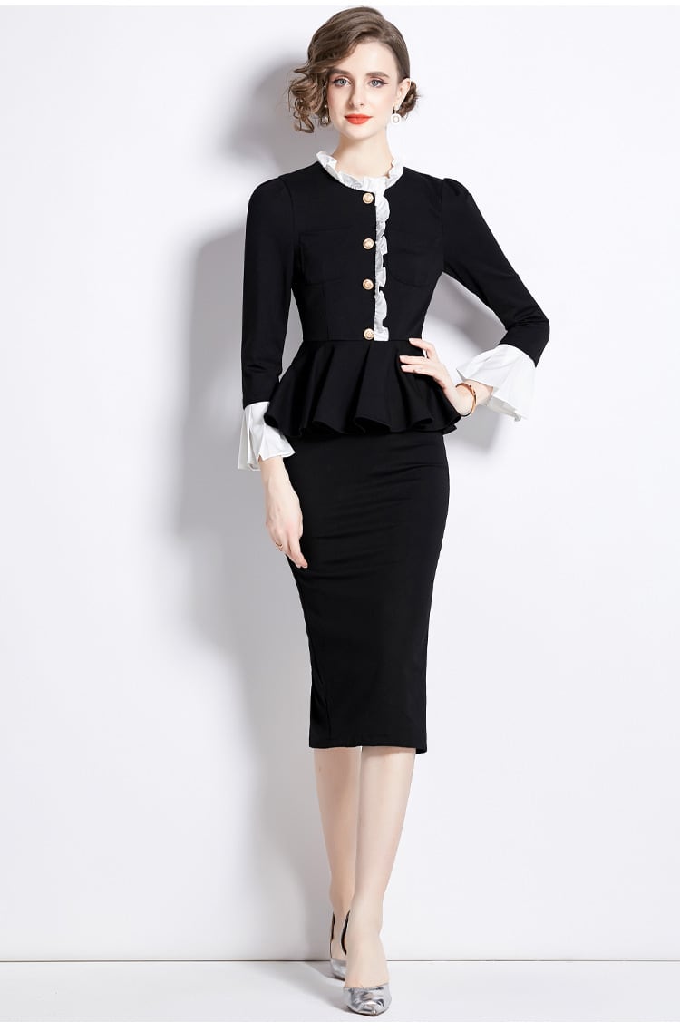 【dress】ドッキングワンピース　M18959