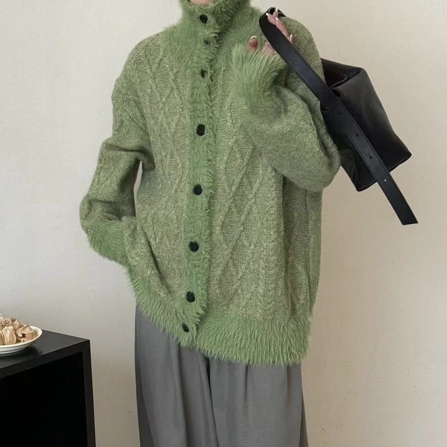 【outer】ニットカーデ　M27352