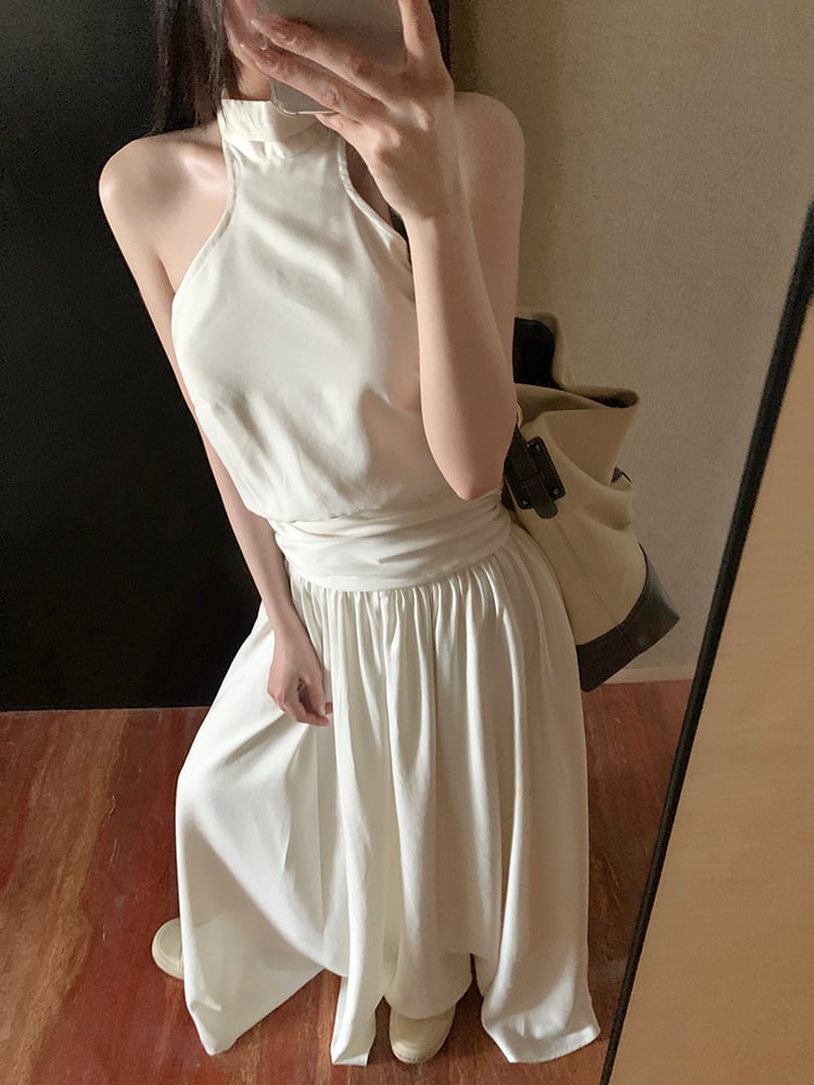 【dress】ノースリーブワンピース　M24084