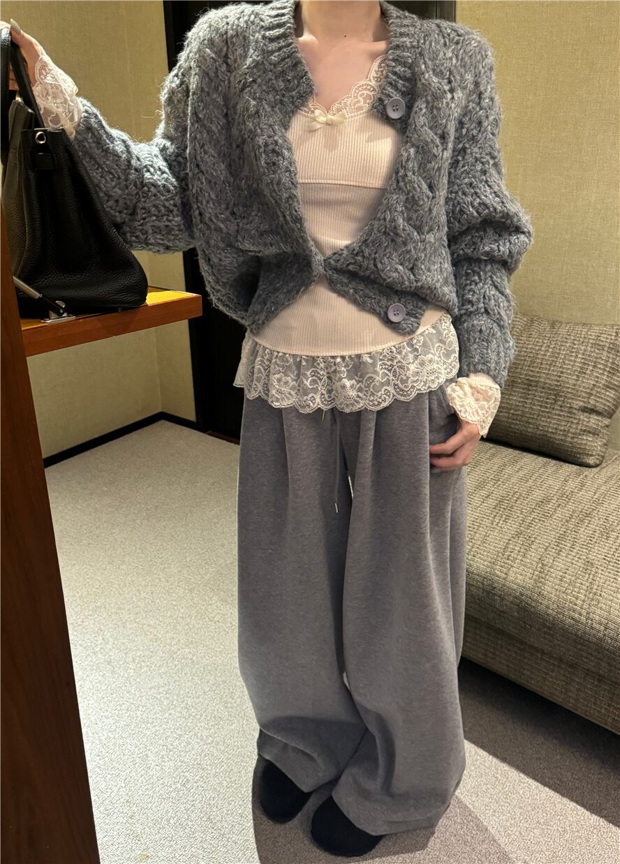 【outer】ニットカーデ　M27952