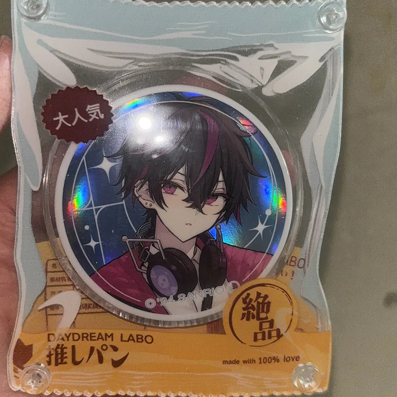 【GOODS】アクリル 推しパン 58MM 缶バッジ ホルダー カバー Q2511