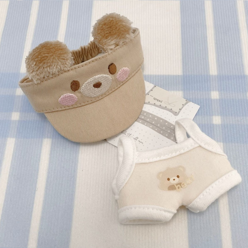 【GOODS】着せ替え  ぬいぐるみ服 10cm 2点セット Q2569