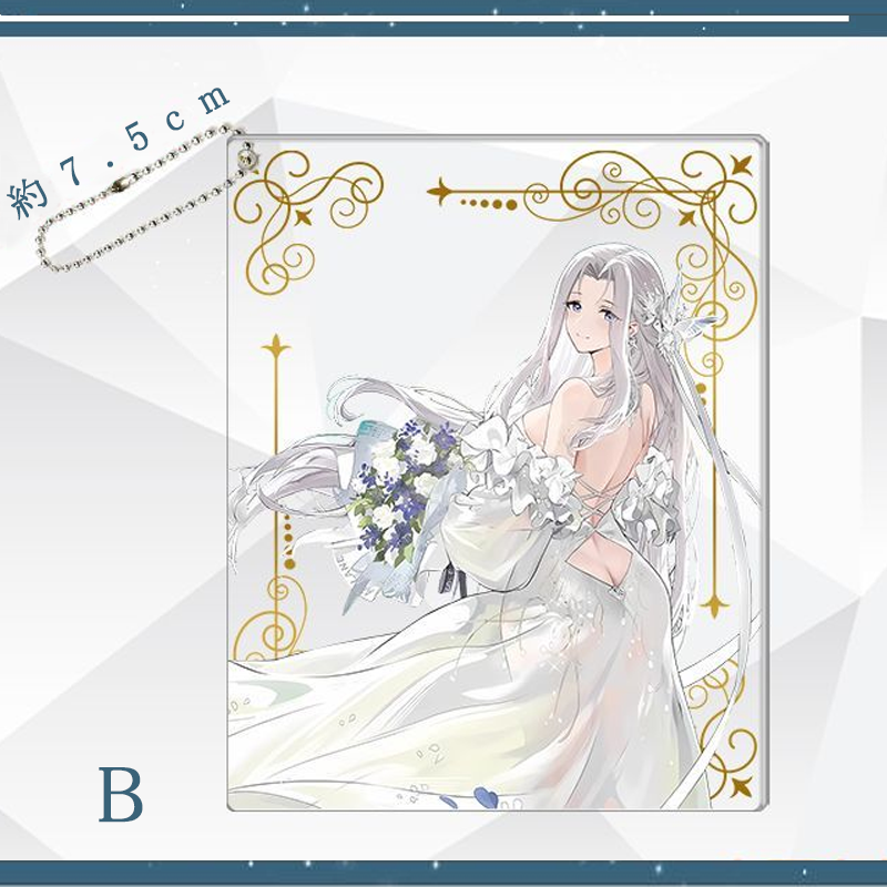 【GOODS】アズールレーン 花嫁  アクリル クリアカード Q2509