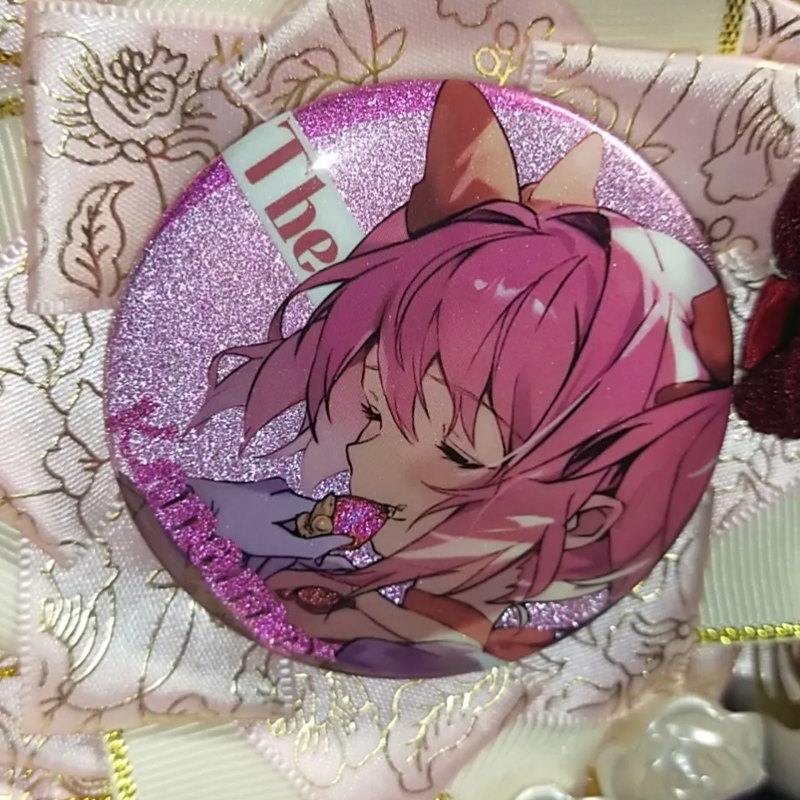 【GOODS】まどマギ 58mm 缶バッジ 鹿目まどか Q2385