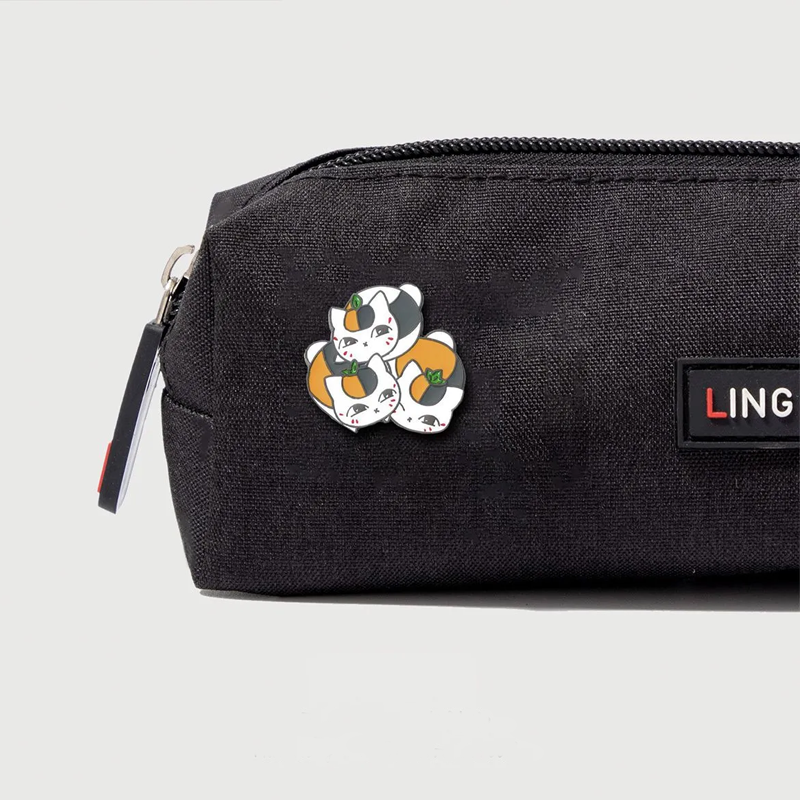 【GOODS】夏目友人帳  ニャンコ先生 金属 プローチ Q2527