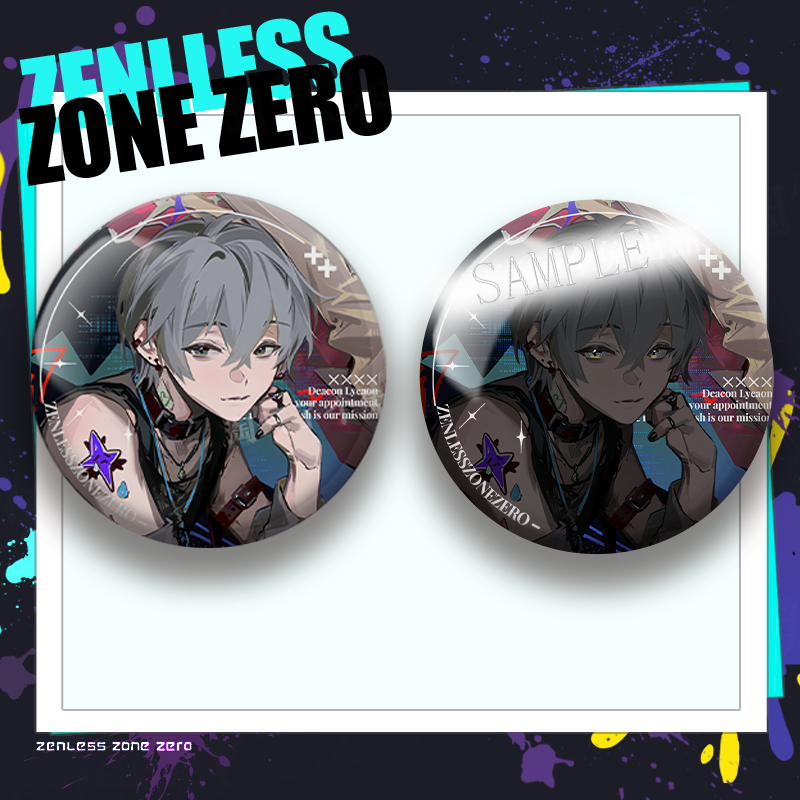 【GOODS】ZZZ パエトーン ヒューゴ 缶バッジ Q2184