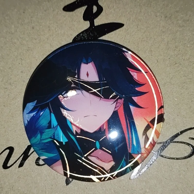 【GOODS】原神 魈 問神 58mm 缶バッジ Q2519