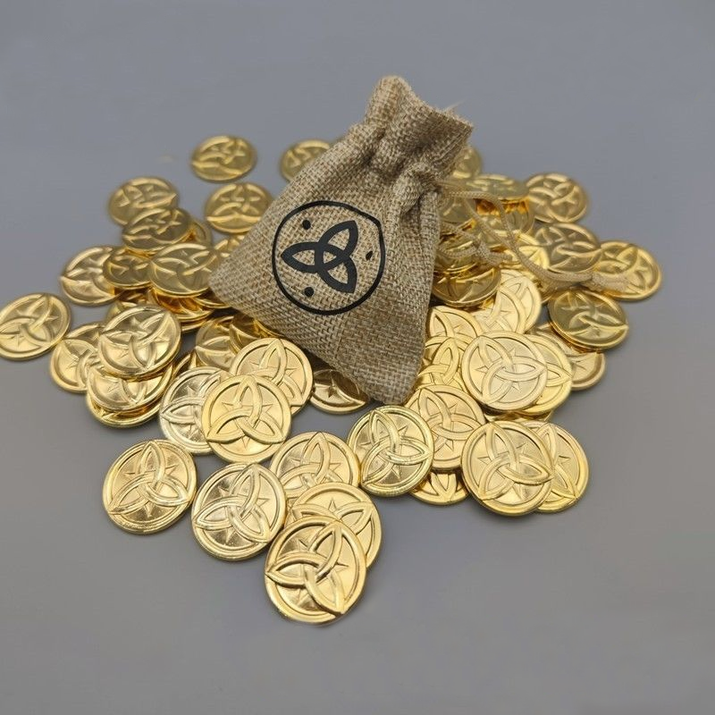 【GOODS】原神  cos 金属 モラ Q2563