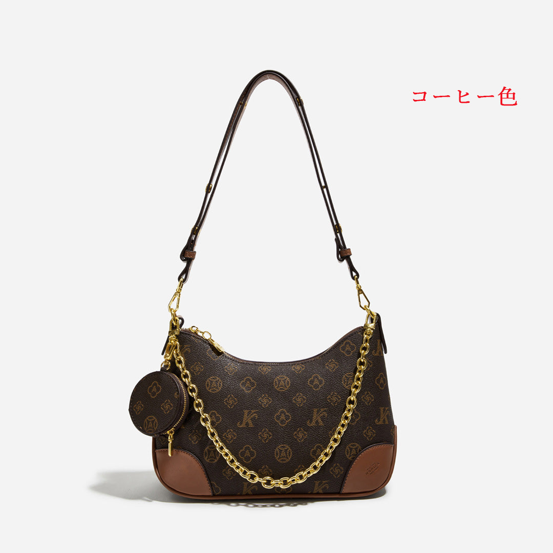 【小物】3色ショルダーバッグF8150