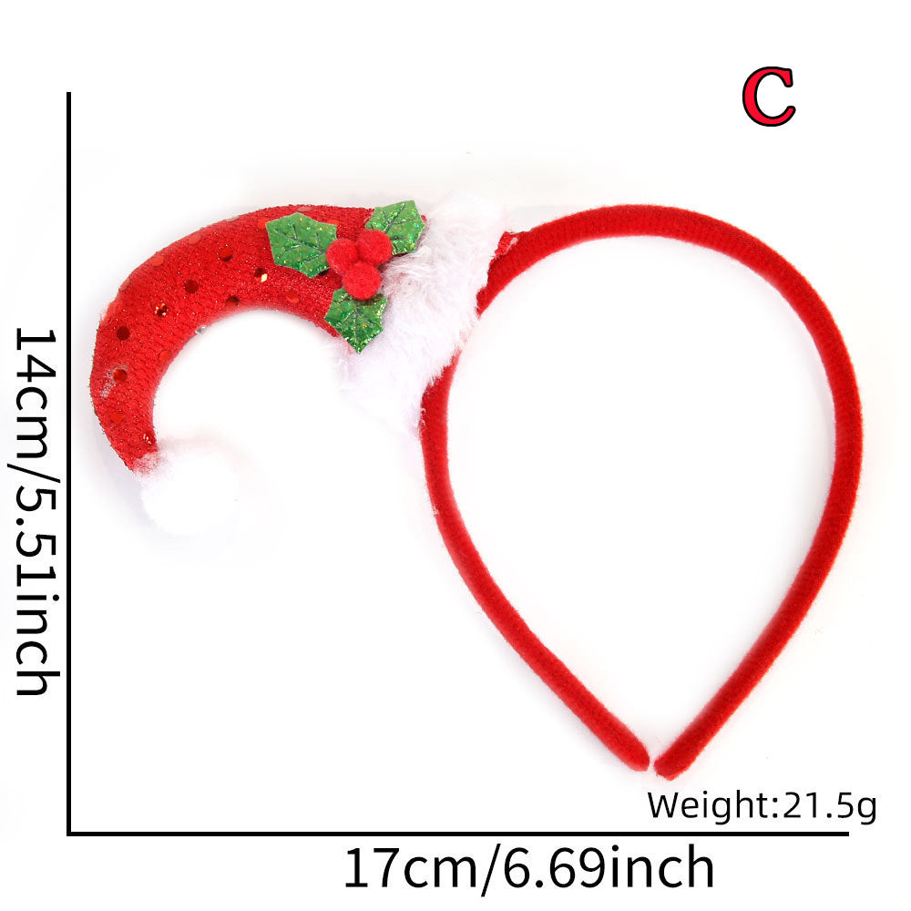 【小物】クリスマスカチューシャF8451