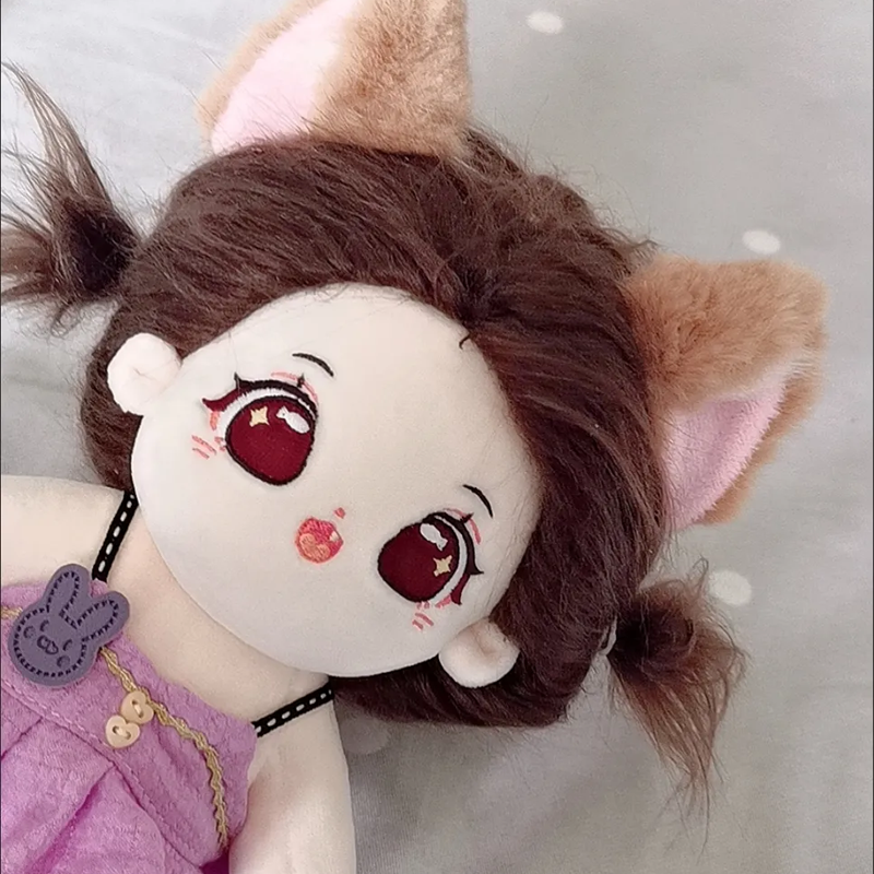 【GOODS】着せ替え  ぬいぐるみ服 猫耳としっぽ セット Q2559