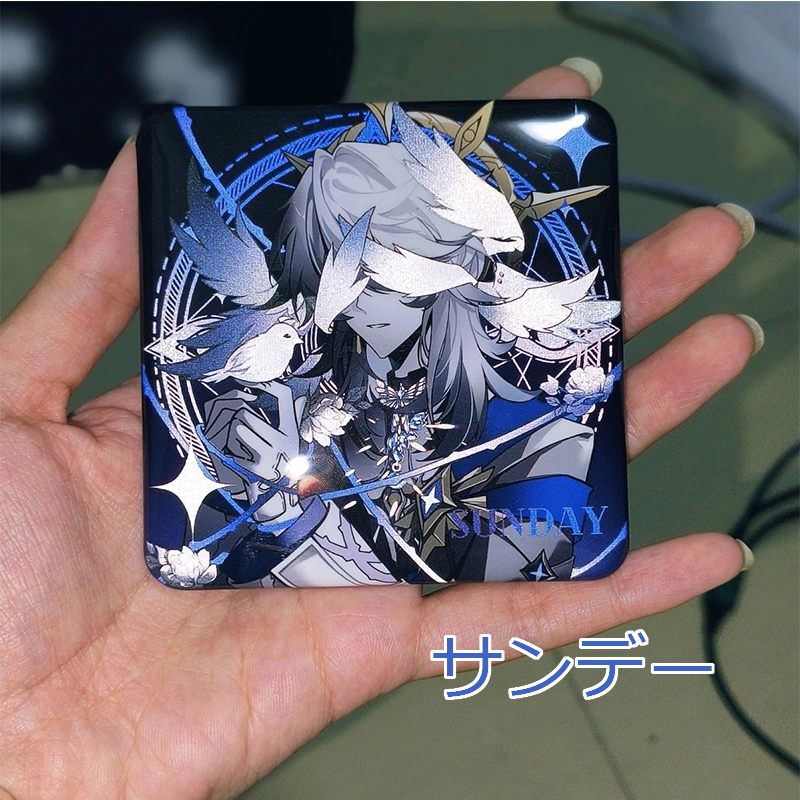 【GOODS】崩壊スターレイル 四角型 缶バッジ Q2037