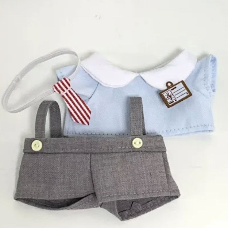 【GOODS】着せ替え  ぬいぐるみ服 制服 3点セット Q2562