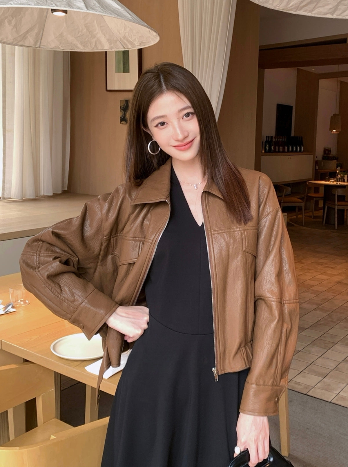 【dress】ノースリーブロングワンピース Q8931