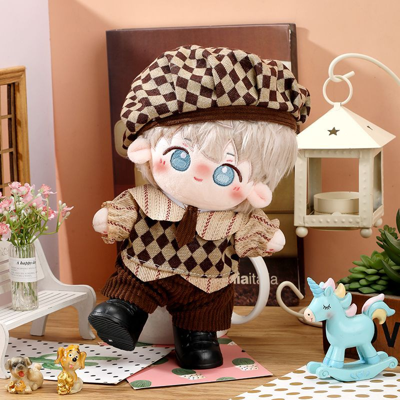 【GOODS】着せ替え 10cm20cm イギリス風 ぬいぐるみ服 5点セット Q2518