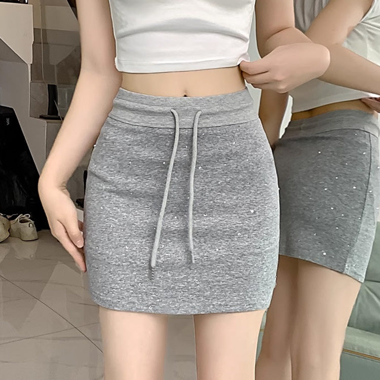 【bottoms】キラキラタイトスカートF8297