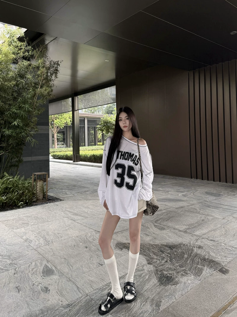 【tops】オーバーサイズTシャツ Q8622