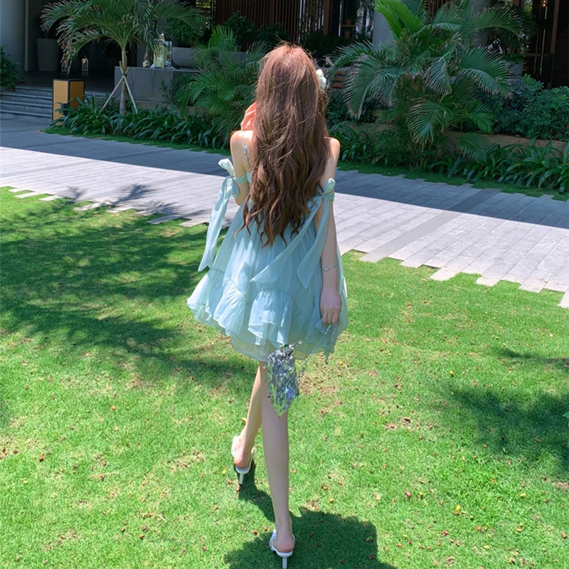 【dress】バックオーポンキャミワンピース Q8448