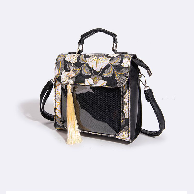 【GOODS】痛バッグ 刺繍 ショルダーバッグ Ｑ2271