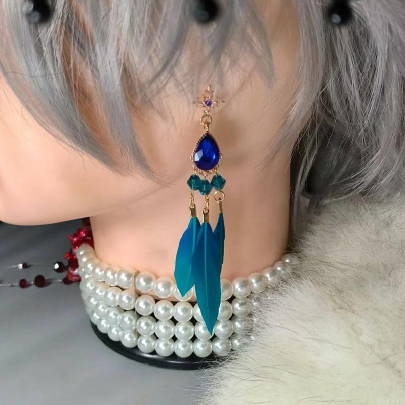 【GOODS】崩壊スターレイル アベンチュリン ピアス イヤリング Q2267