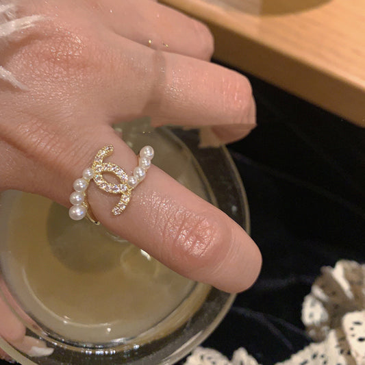 【小物】パール指輪アクセサリーG22034