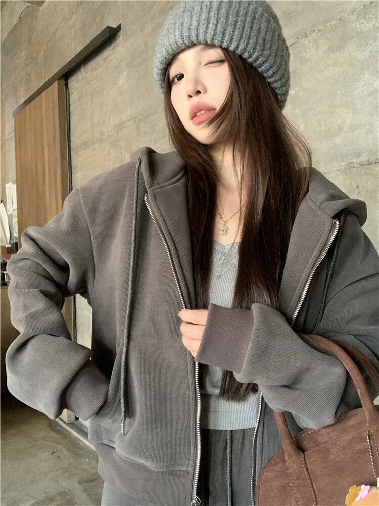 【set】フーディーパーカー×ワイドパンツセット　M27324