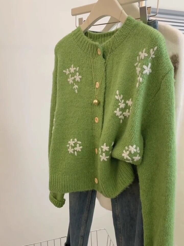 【outer】ニットカーデ　M29316