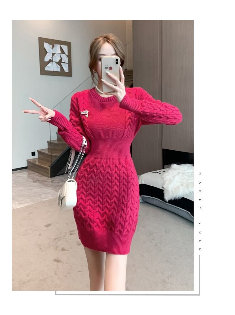 【dress】ニットワンピース　M18797