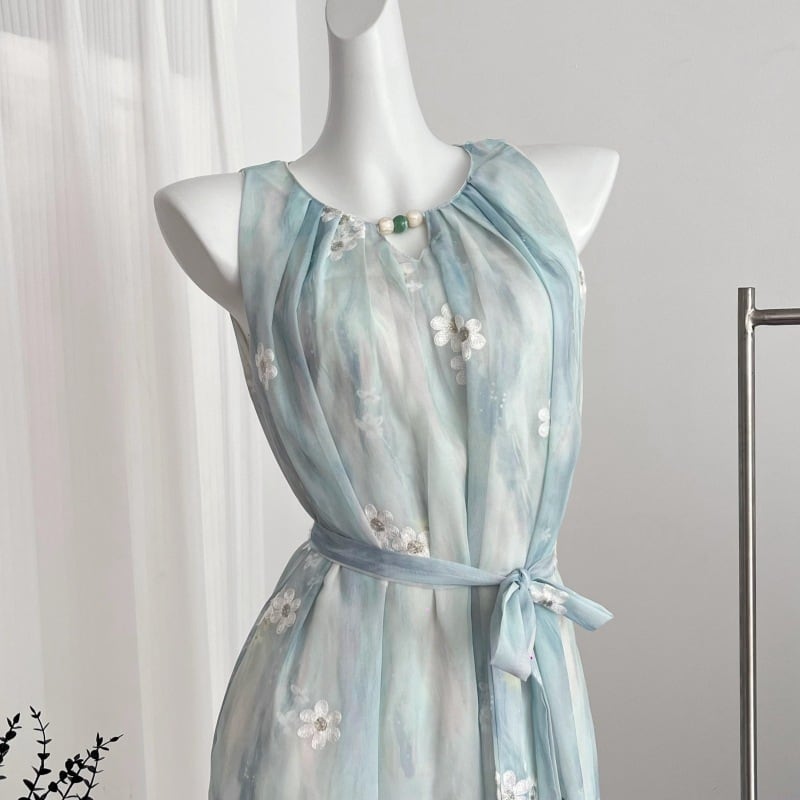 【dress】ノースリーブワンピース　M25149