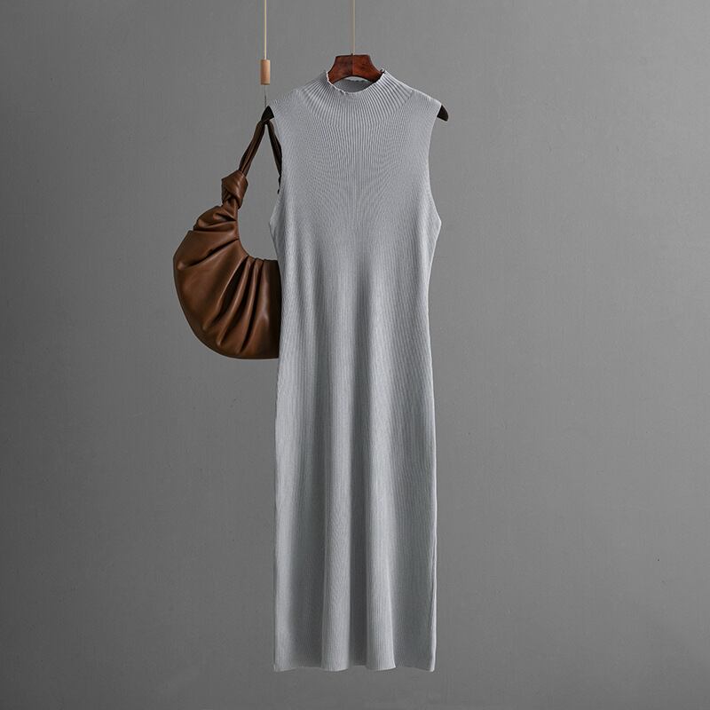 【dress】ノースリーブニットワンピース　M29734