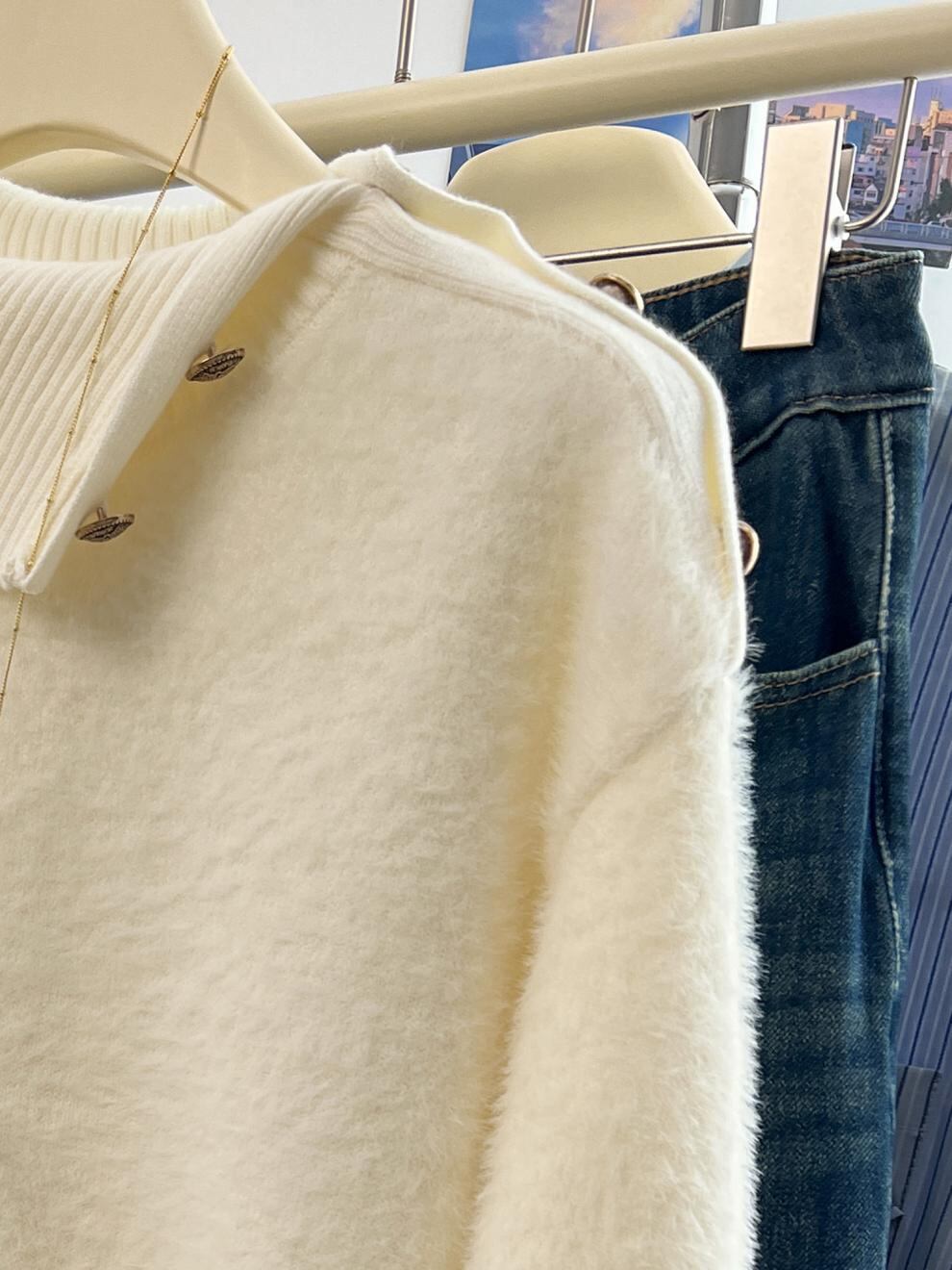 【tops】ニットセーター　M29277
