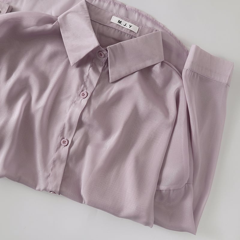 【tops】紫外線対策シャツトップス　M24689