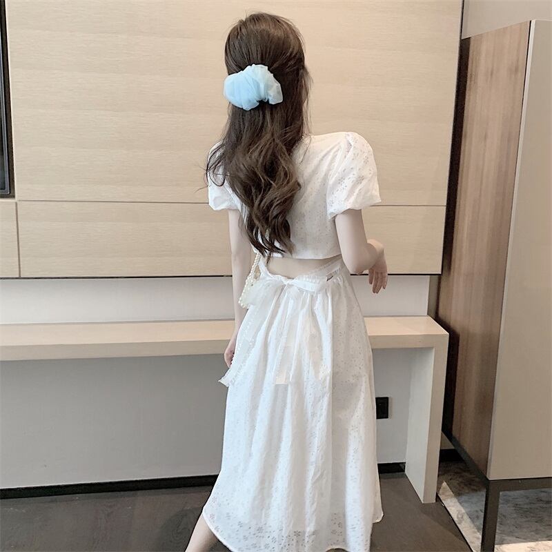 【dress】魅力的 気質満点清新スウィートシンプル淑女ワンピースF0016