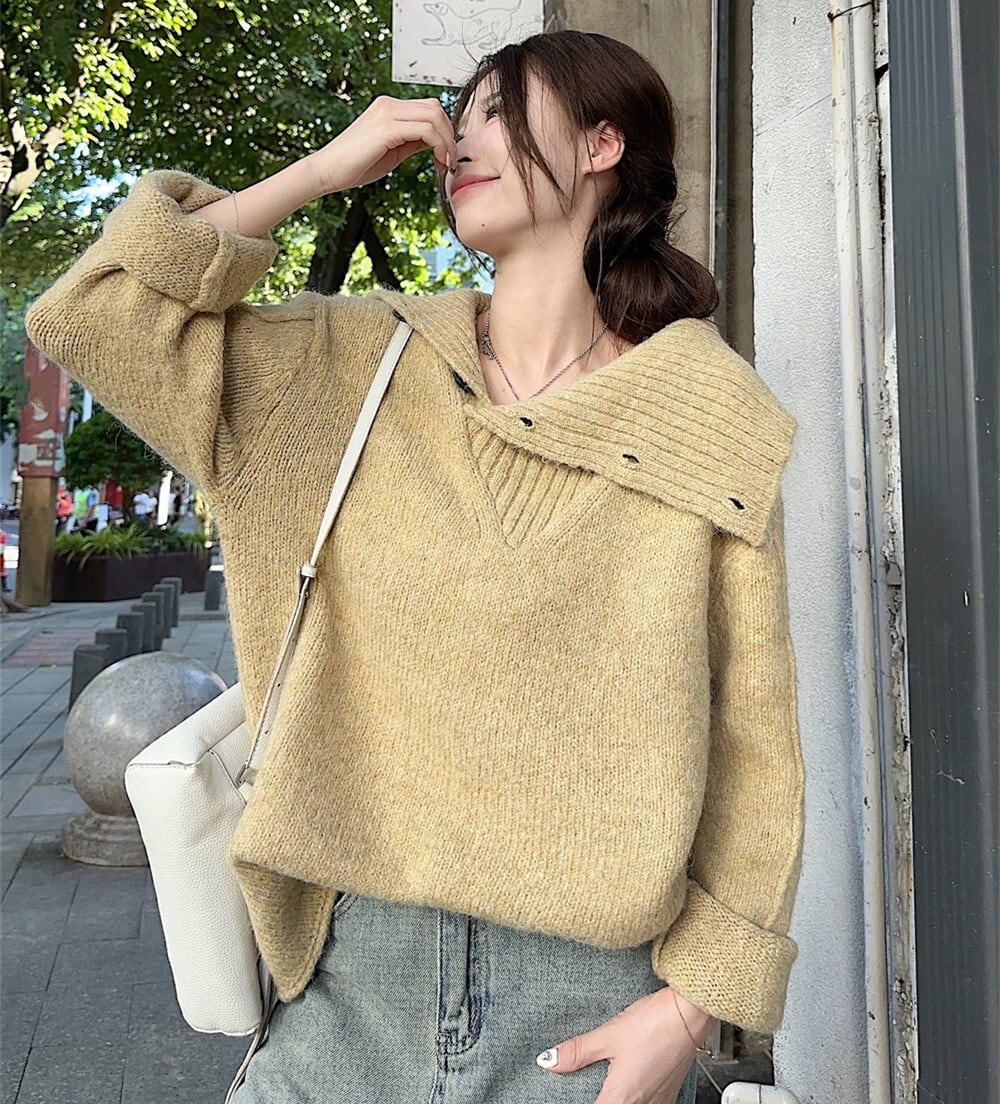 【tops】ニットセーター　M27673