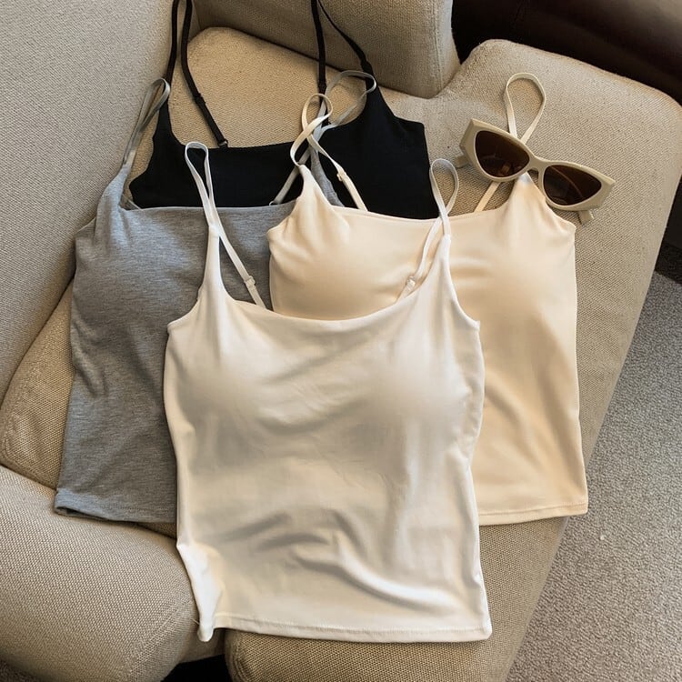 【tops】カップ付きキャミソール　M29523