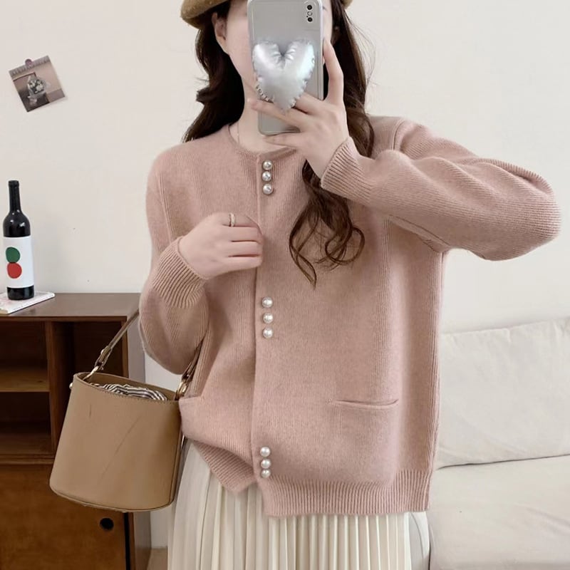 【outer】ニットカーデ　M27260