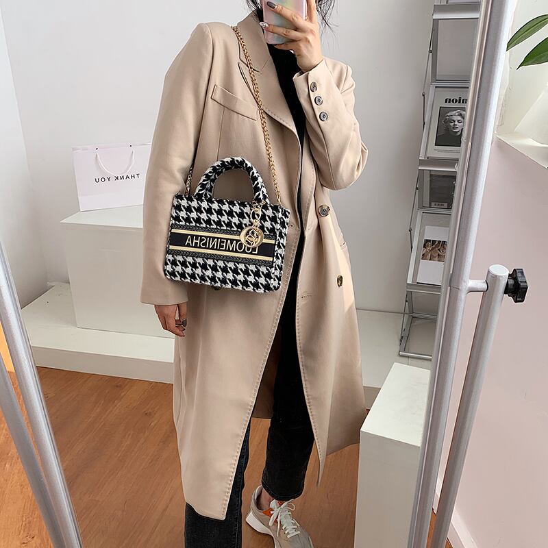 【小物】ファッション秋冬大人可愛い???合わせやすいショルダージッパーバッグ G3274