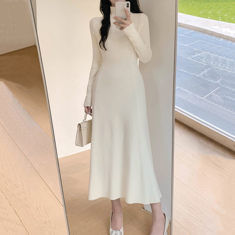 【dress】ニットワンピース　M28562