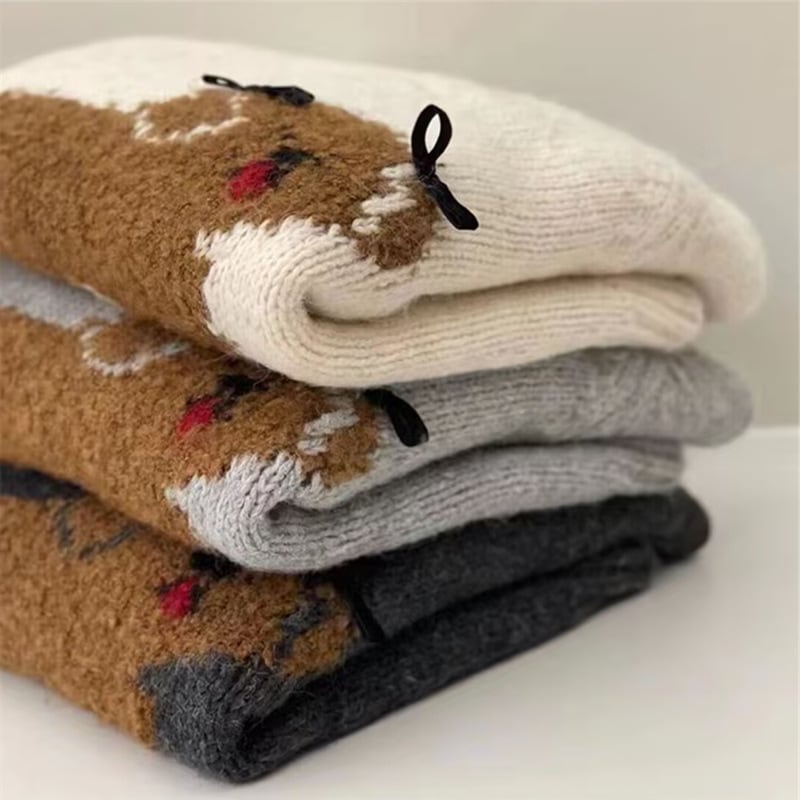 【tops】クルーネックニットセーター　M28911