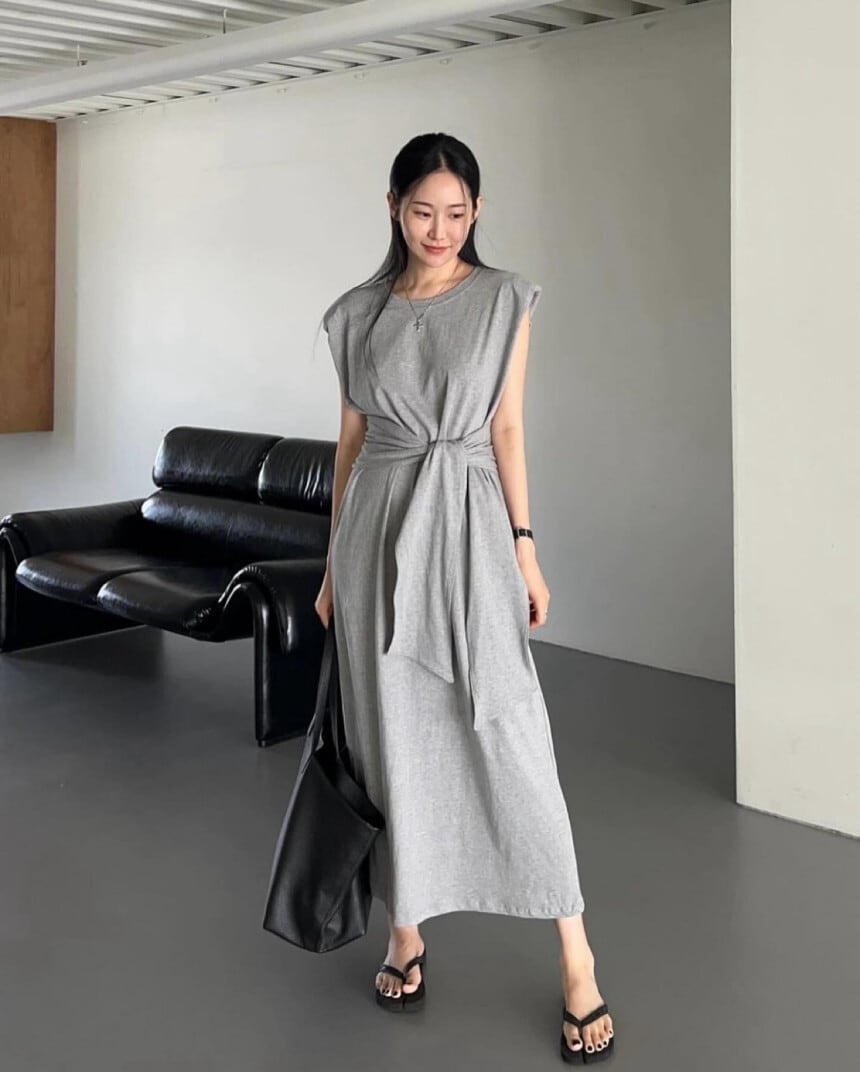 【dress】ノースリーブワンピース　M25068