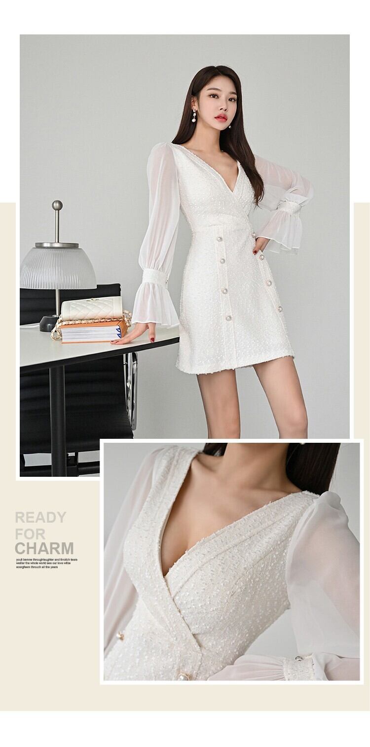 【dress】ドッキングワンピース　M18764