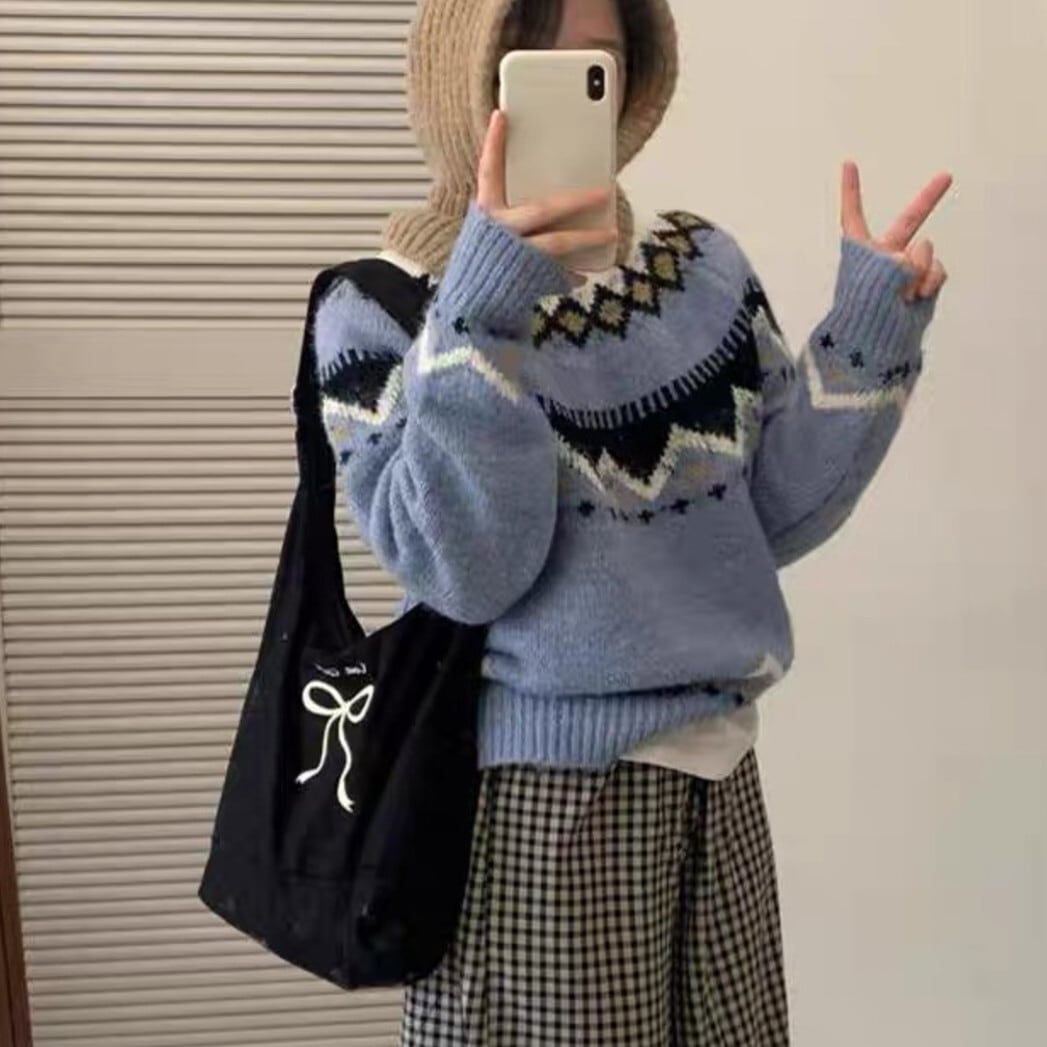 【tops】ニットセーター　M27797