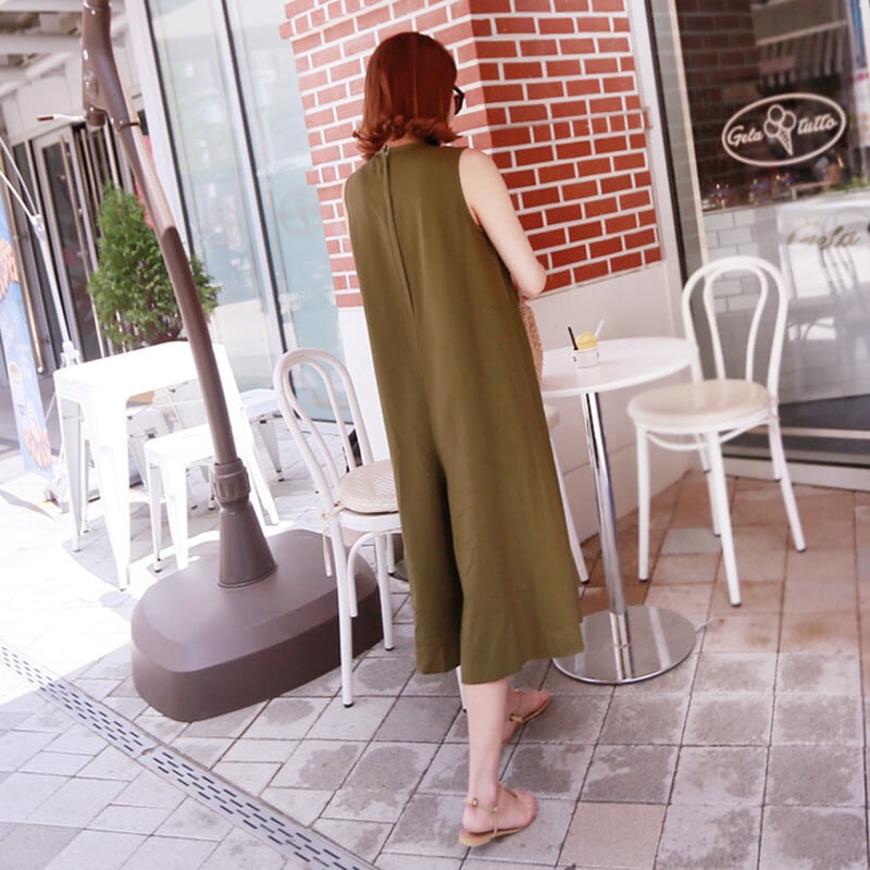 【set】ノースリーブオールインワン　M24018
