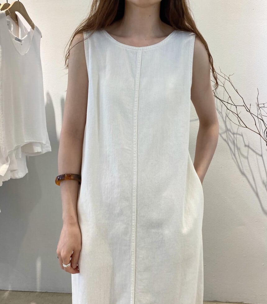 【dress】デニムベストワンピース　M23881