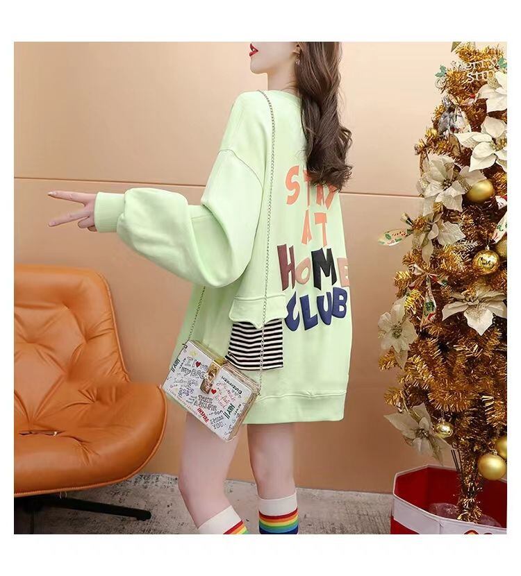 【tops】クルーネックパーカー　M18556