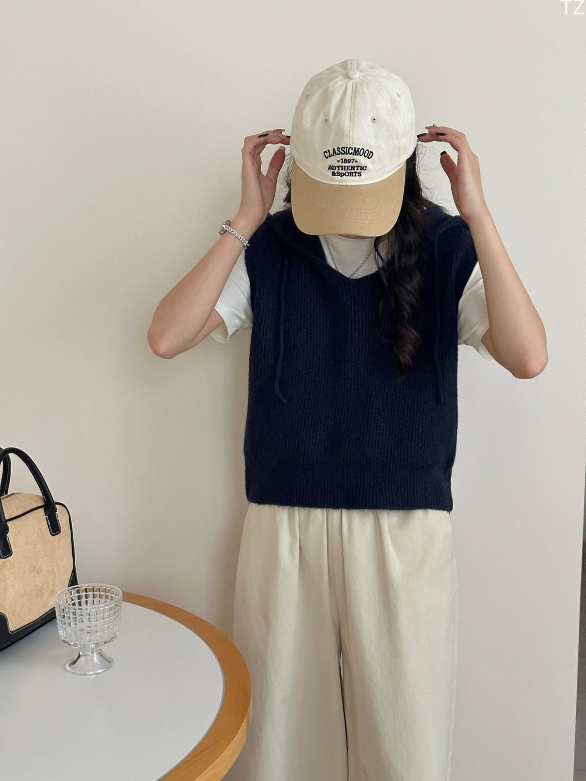 【tops】ニットベスト　M25922