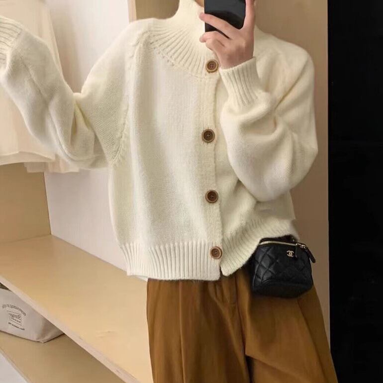 【outer】ニットカーデ　M27266