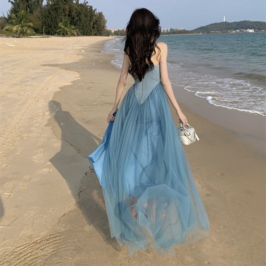 【dress】メッシュキャミワンピース G20474