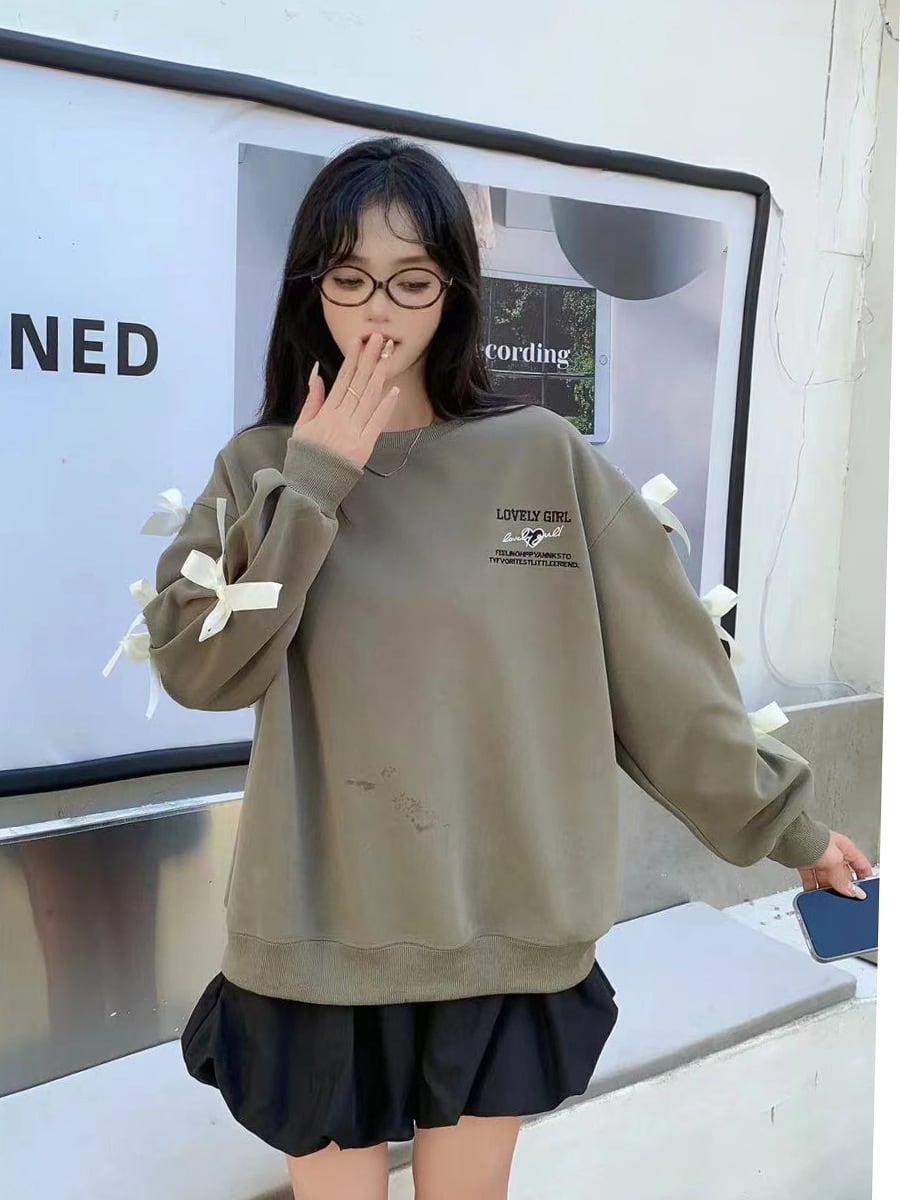 【tops】クルーネックスウェット　M25734