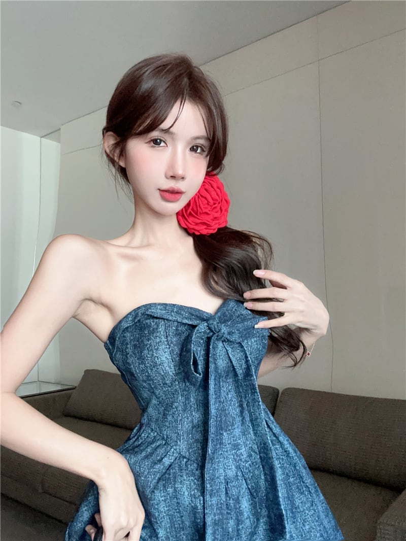 【dress】デートワンピース　M25195
